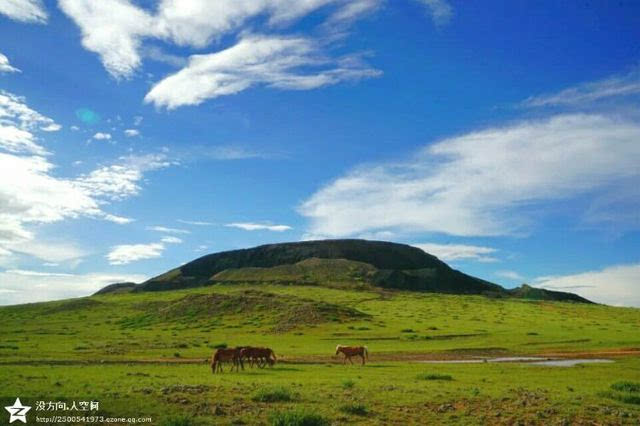 祖国正北方,亮丽内蒙古,魅力察哈尔,火山草原情