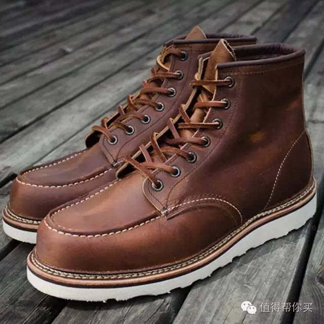 【贝克汉姆同款】红翼男靴red wing heritage 1907经典纯手工工装靴