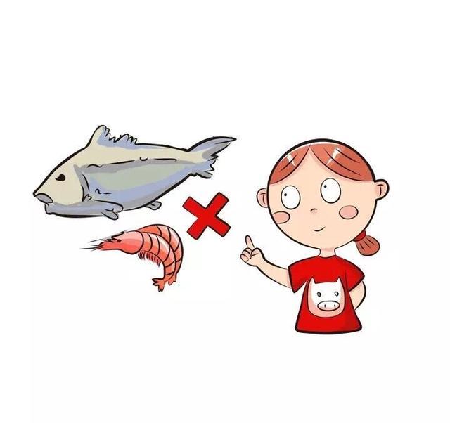 海鲜—— 很多大人吃海鲜都过敏,何况宝宝.