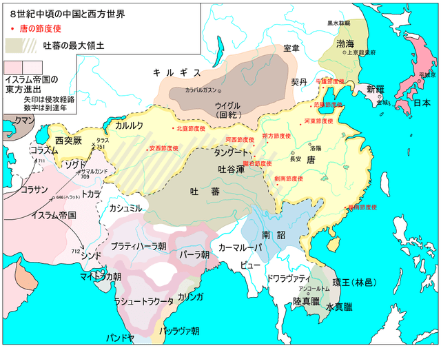 但是那里被汉朝统治包围,不应算做飞地,那么匈奴帝国就没领土可画了