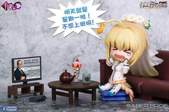 【测评】大黏土 白礼服!saber bride