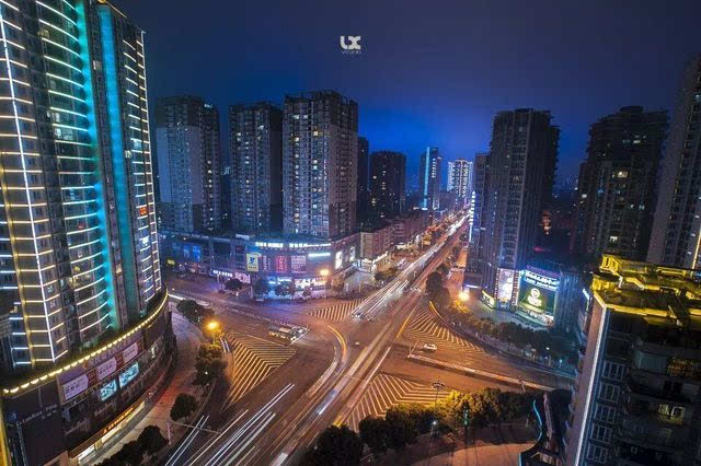 这就是我大美凉都六盘水夜景