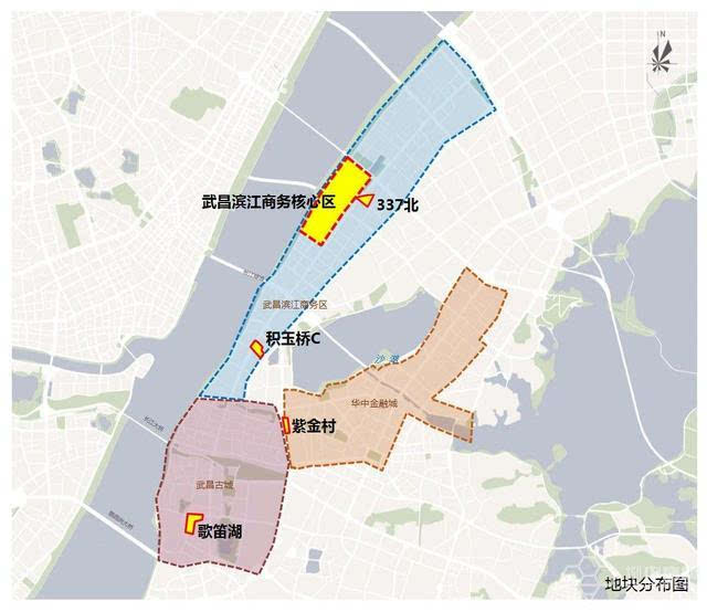 所以在这轮规划中,武昌滨江商务区是重点开发对象.