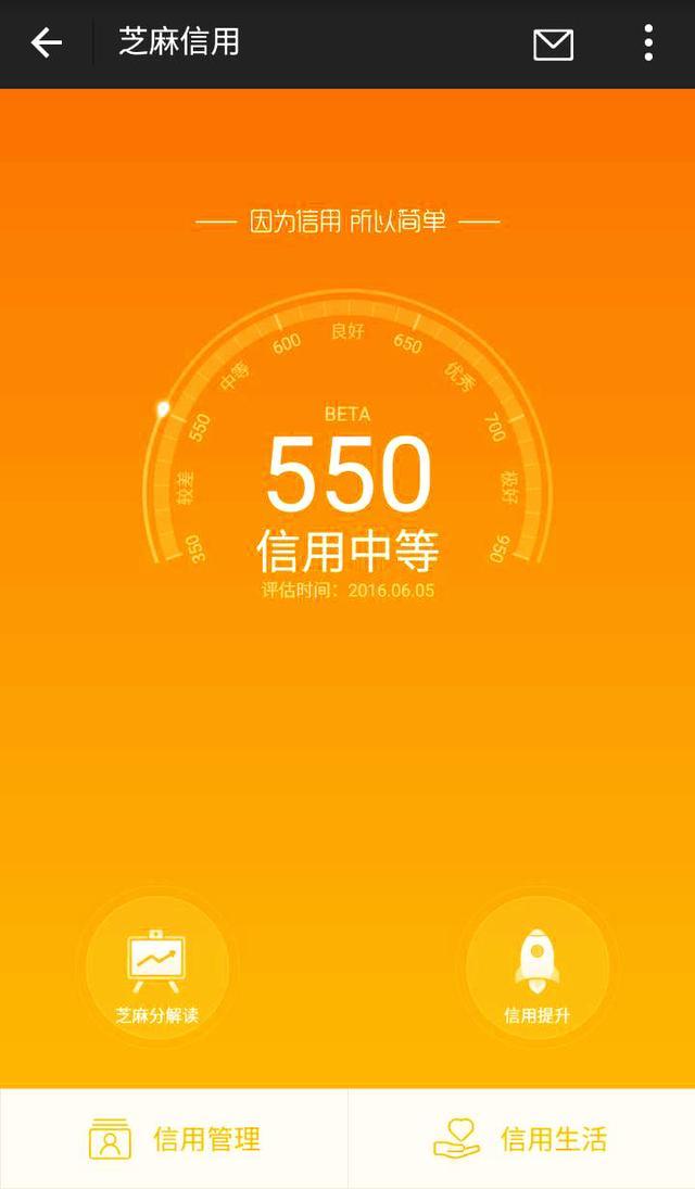 网友吐槽马云:芝麻分600才能开通借呗,550也开通