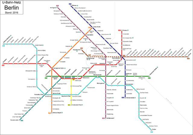 看过这些地铁,我开始质疑自己真的去过柏林吗