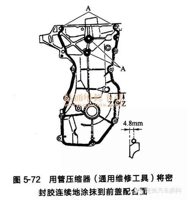 【汽车正时】日产逍客发动机(hr16de型)正时链条的安装