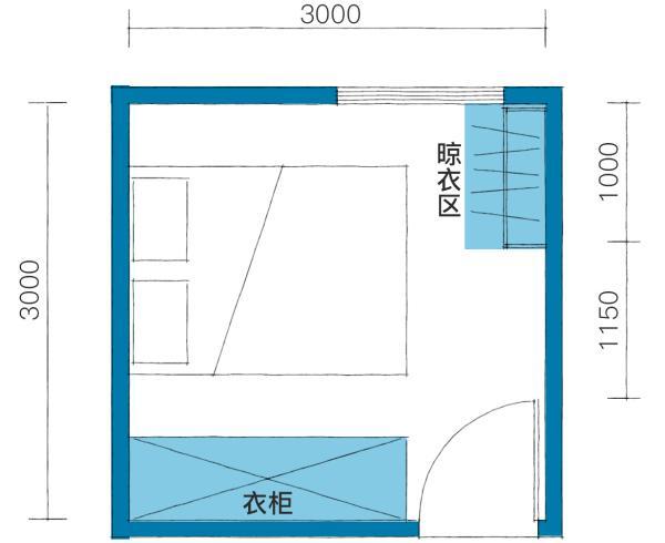 地区的话,相比起直接在飘窗顶上安装晾衣杆,挑选落地式的晾衣架更好看