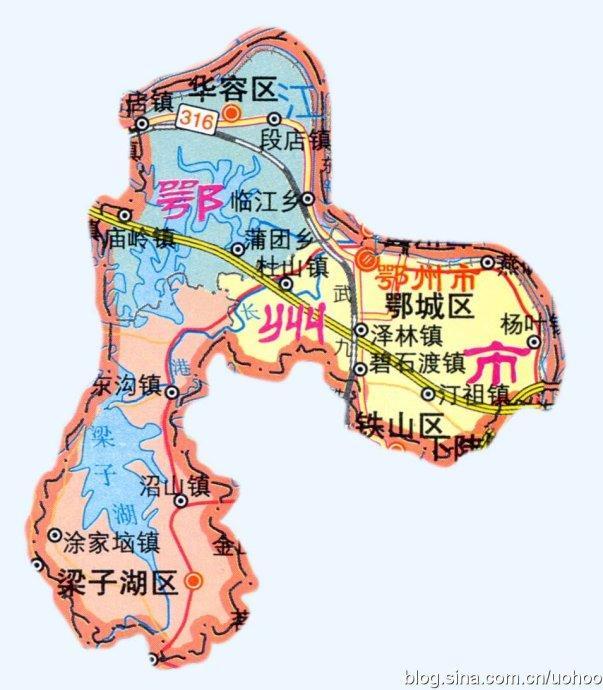 鄂州市位于湖北省东部,长江中游南岸,西邻武汉,东接黄石,北望黄冈