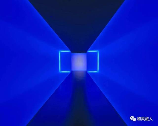 看过james turrell《沉浸之光》展览,去住他改造的光之馆