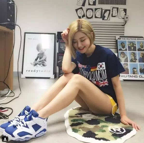 新货看点 | 最美sneaker girl韩国人气dj soda上脚