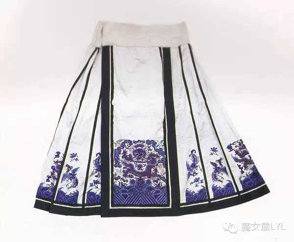 【服饰文化】清朝服饰欣赏——汉族马面裙 qing dynasty han women"s