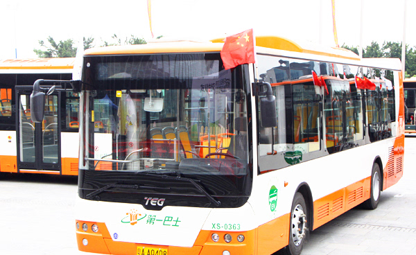 广州将陆续投放电动公交车