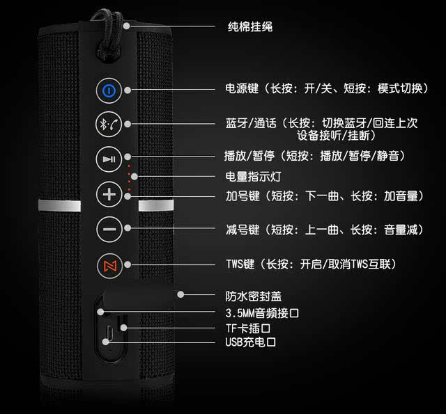 随身低音炮,震撼你我他.——朗琴m400音响测评