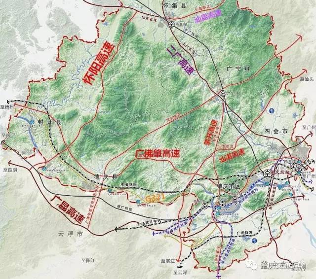 云浮又多一条高速公路全线开建!或将组成"千里