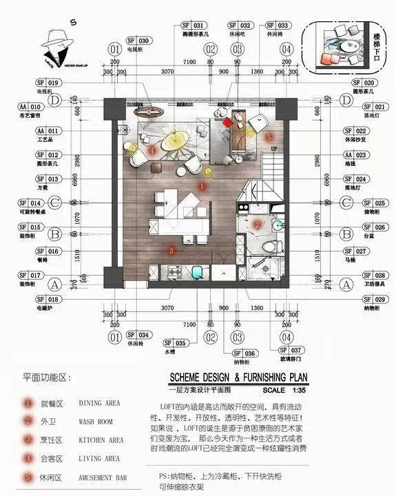 40平loft户型12套方案,让你茅塞顿开