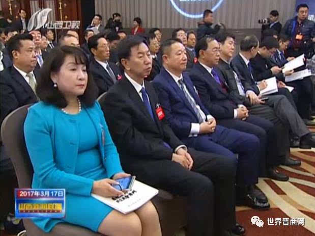 美国晋商总会副会长王丽红,太原耿彦波市长,晋商加拿大总商会会长