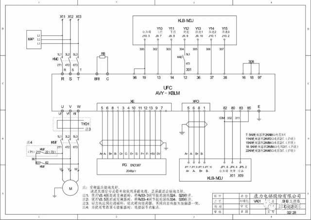 【技术篇】康力电梯klb-mcu电气原理图img