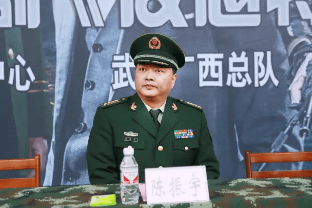 武警广西总队政治部 陈振宇主任出席开机仪式