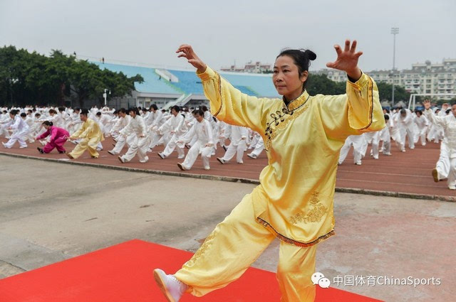 健身气功五禽戏表演.