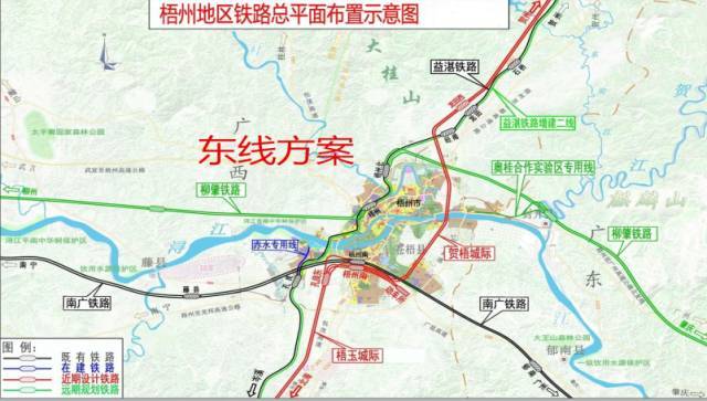 【犀利】未来梧州再增加5条铁路和1条轻轨,你期待吗?