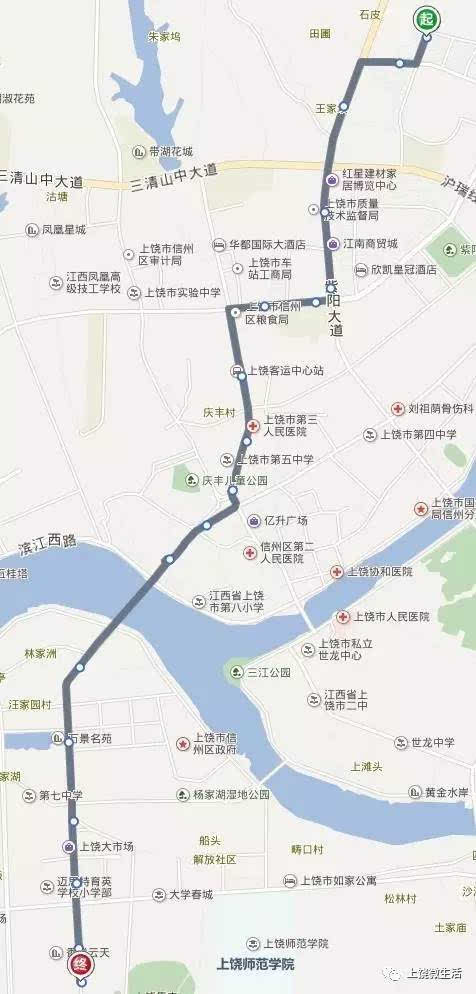 【收藏】上饶最新公交线路大全!