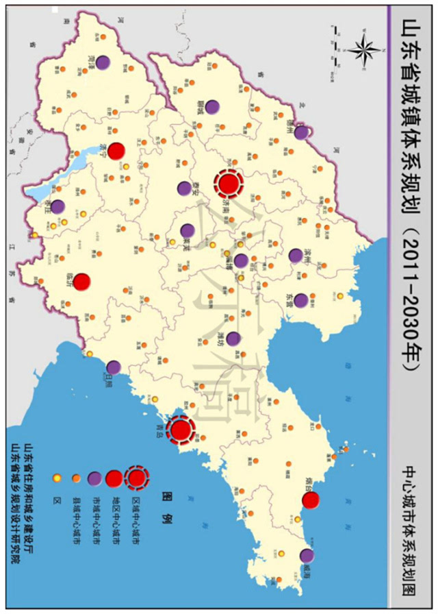 山东省城镇体系规划已定,烟台被划为省内二级中心城市