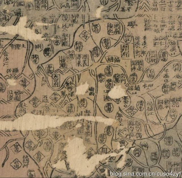 罕见贵州古地图公开