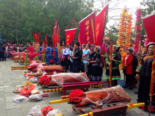 文木札记丨广西百色三月三,壮人拜祭布洛陀(上)