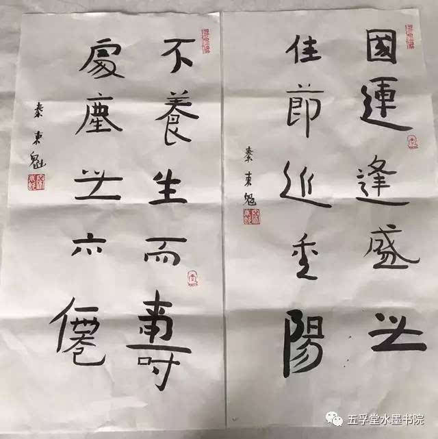 秦东魁老师书法作品欣赏