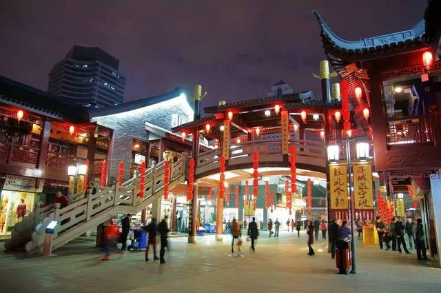 ancient town-宁波的古镇 慈城古镇 pedestrian street-宁波的步行街