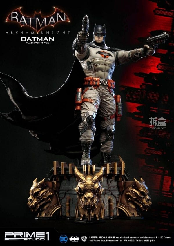 studio《蝙蝠侠:阿卡姆骑士》batman flashpoint version 闪点蝙蝠侠