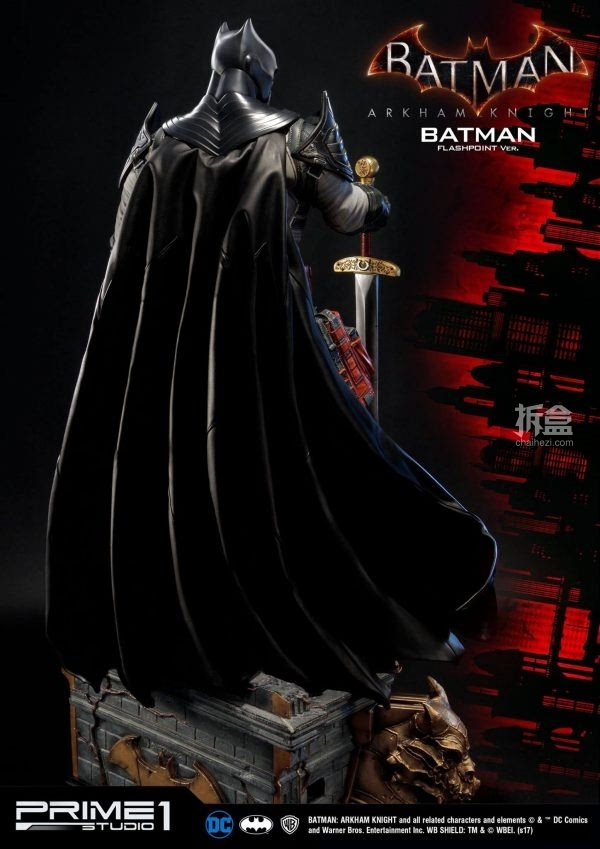 studio《蝙蝠侠:阿卡姆骑士》batman flashpoint version 闪点蝙蝠侠