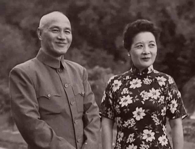 蒋介石和妻子宋美龄
