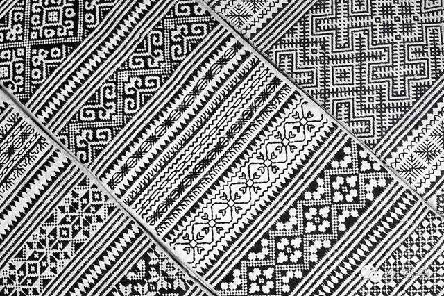 【服饰文化】几何图案之美--织,绣,染上的传统