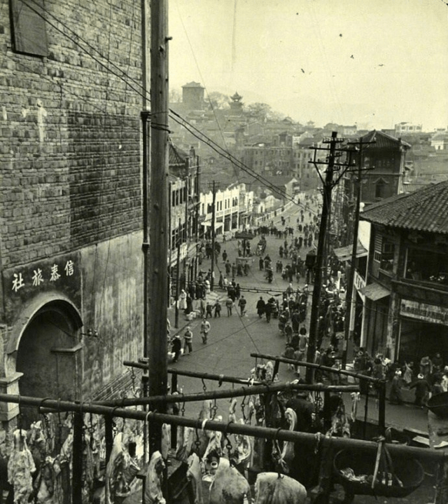 实拍建国前 即1946年的重庆万县(万州区)