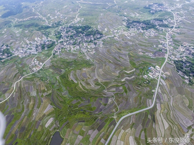 2017年5月11日,在贵阳市花溪区高坡乡拍摄的自然山村,这里是贵阳经济