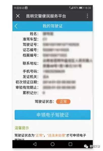 证,行驶证 如何申领电子驾驶证 首先 点击e服务中的 【我的驾驶证】