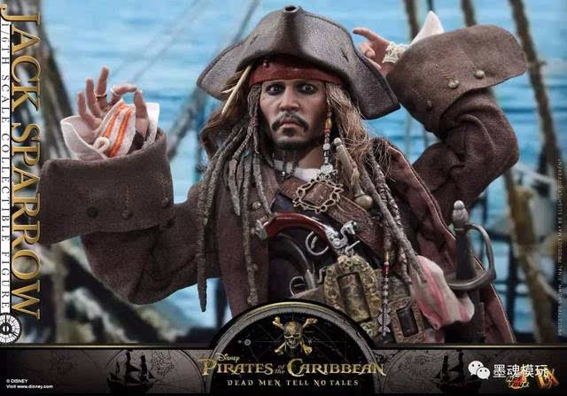 新品:1/6 dx15《加勒比海盗5:死无对证》 - 杰克船长 jack sparrow