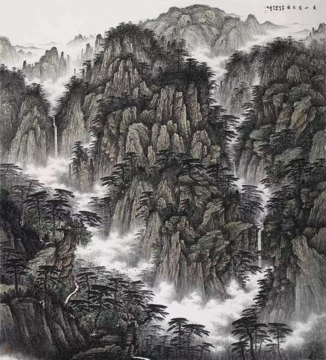 郑枫秋 山水画作品展