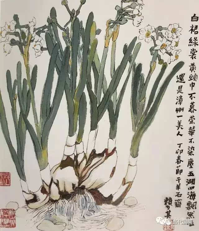 赖少其的花鸟画