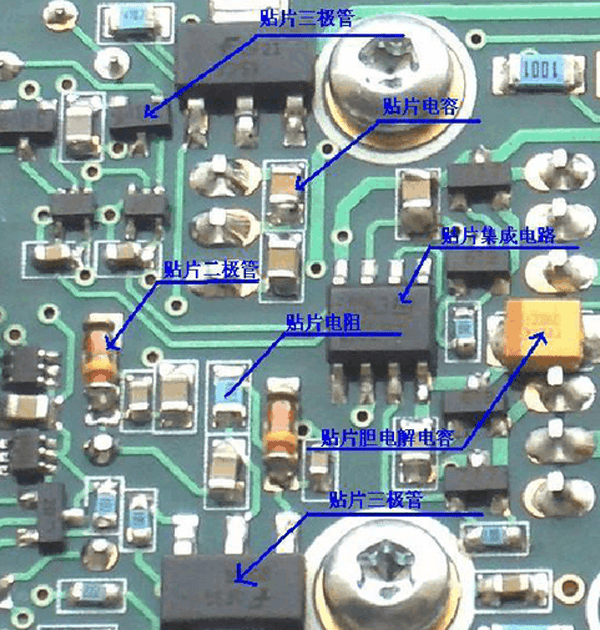看完这个你还不认识"贴片电路板上"电子元件?