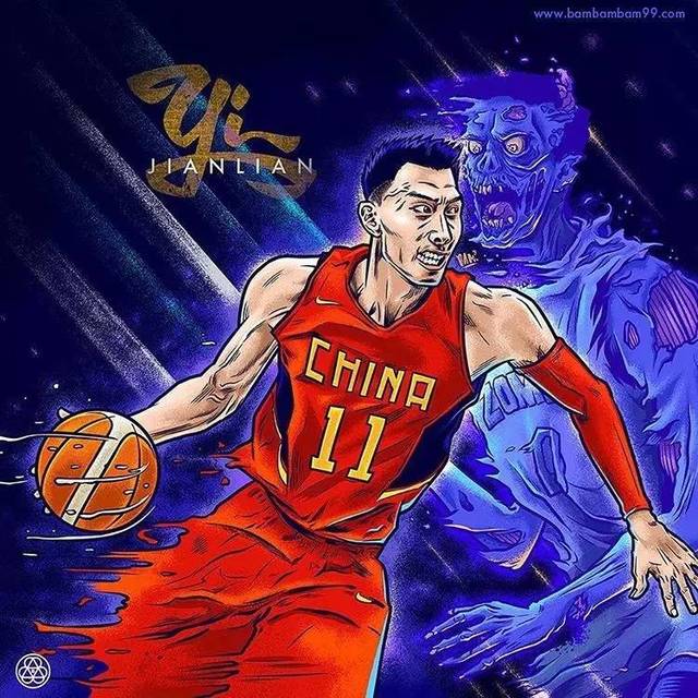 nba球星插画,这么酷的图片我只想拿来做头像!