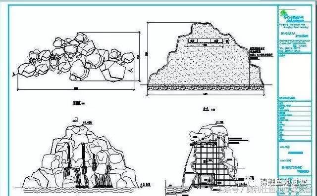 一文告诉你关于鱼池建造,过滤化,假山水景怎么做