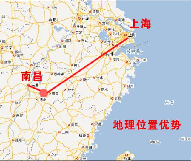 东乡地理位置优势40分钟到南昌,6小时到上海杭州,链接国内沪昆高速
