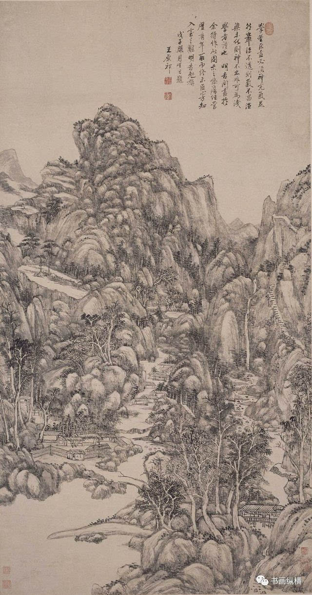 肆力山水,领袖群伦,影响后世,形成娄东派,左右清代三百年画坛,成为