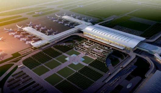 汉风唐韵的西安咸阳机场t5航站楼,将刷新大