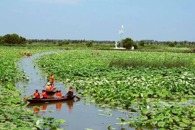 洪湖生态旅游风景区一隅