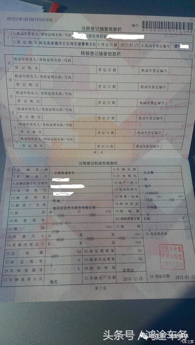 【蓝网便民】哈尔滨机动车注册登记 所需资料大全