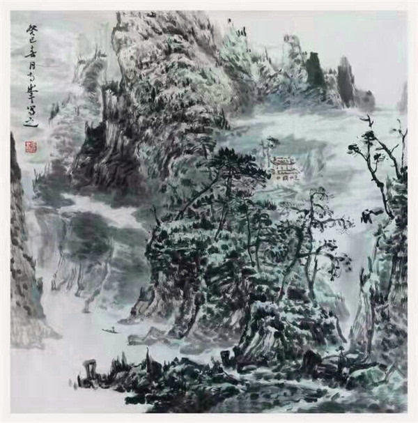 辽宁画家高峰:山水风骨君子品