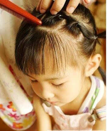 卢小江美发带来小女孩发型绑扎法